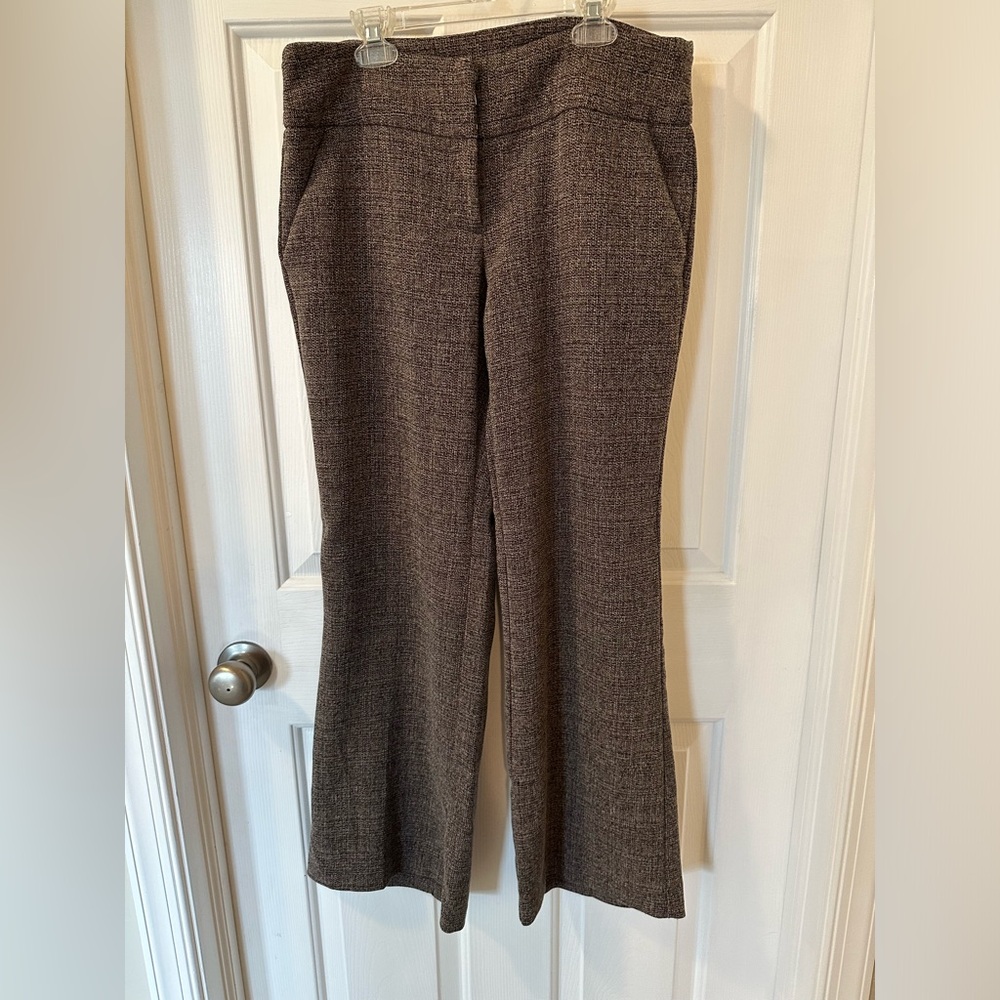 7th Ave, New York & Co. women’s brown pants. Size 8P.